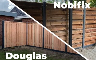 Douglas of Nobifix schutting laten plaatsen