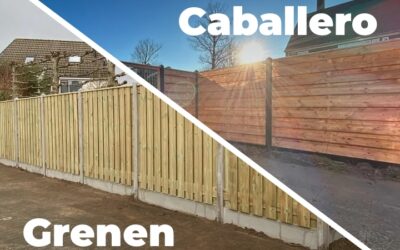Grenen of Caballero schutting laten plaatsen
