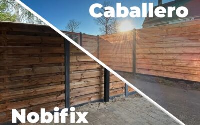 Nobifix of Caballero schutting laten plaatsen